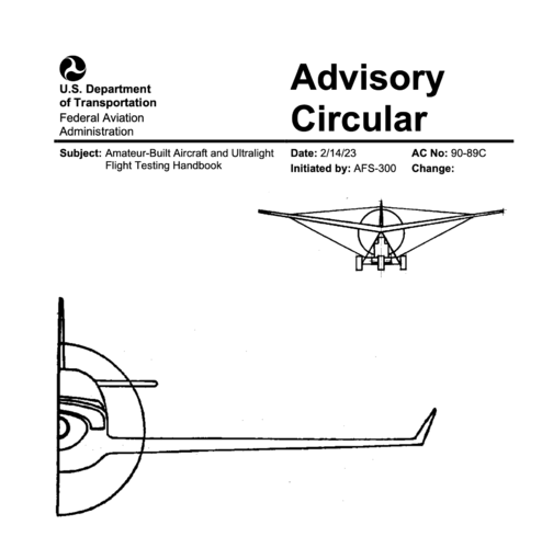 More information about "AC 90-89C - Amateur-Built Aircraft and Ultralight Flight Testing Handbook"